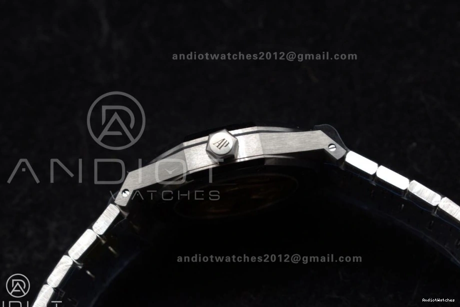 37mm SA3120 APSF Black Oak Textured Thermal Bracelet Super Edition Frosted Royal SS SS Clone Dial 15454 On 1034 1:1 Best 1222